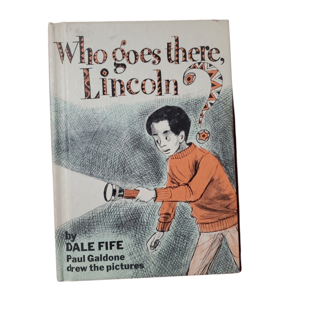 1975 Who Goes There, Lincoln Vintage Childrens Book Hardcover Weekly Rea…